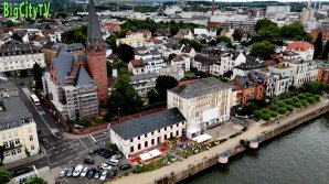 Zollspeicher Biebricher Rheinufer Biergarten Eröffnung